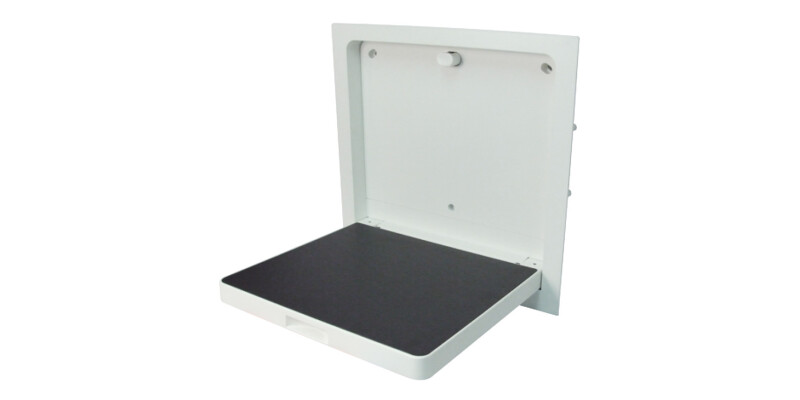 PBA ProCAP Drop Down Shower Seat White