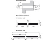 Tvent Select XS13 Vent+Canopy 497mm Wht