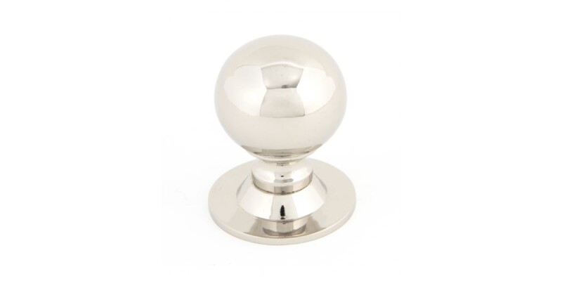 Polished Nickel Ball Cabinet Knob 31mm