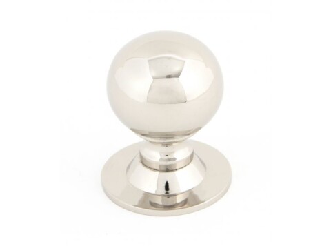 Polished Nickel Ball Cabinet Knob 31mm