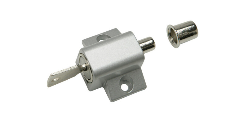 Patio Door Lock, for Hinged and Sliding Doors, Steel