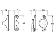 Sash Fastener Economy  Fitch Pat ZA BZP