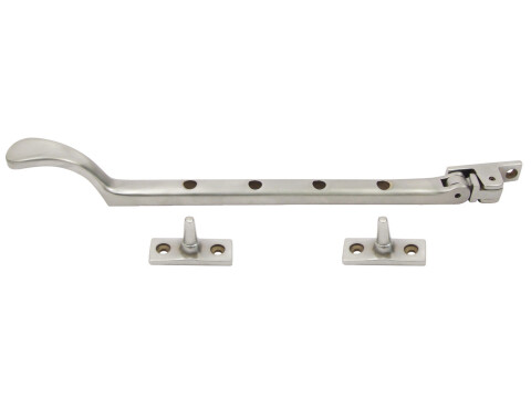 Casement Stay 2 Pins 305mm Brass PB