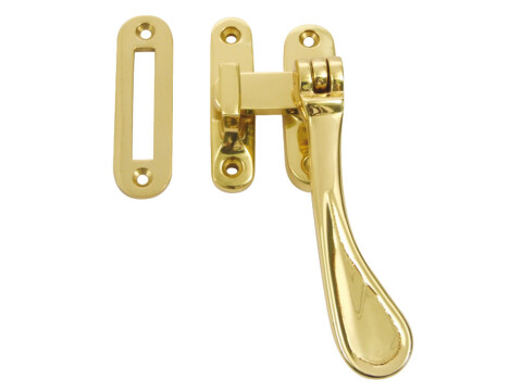 Casement Fastener Mortice/HK Plt Brs PB