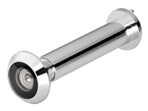 Door Viewer, 200�, for Door Thickness 50-70 mm, Brass