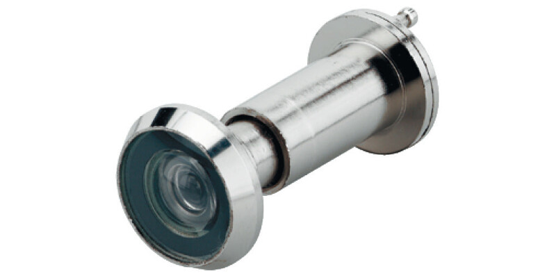 Door Viewer, 200�, for Door Thickness 35-55 mm, Brass, Startec
