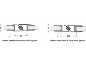 180D Magnetic Seal Ang 2010mm Trans PVC