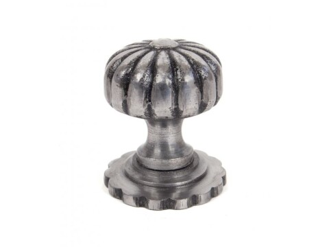 Natural Smooth Flower Cabinet Knob - Small