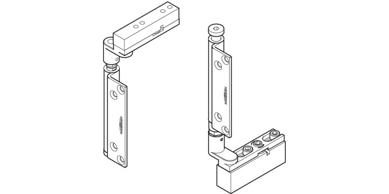 SlidoFold Pivot Assem Set Surface SSS