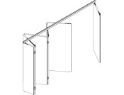 Hawa Centrefold 80H Fitting Set - Set 2