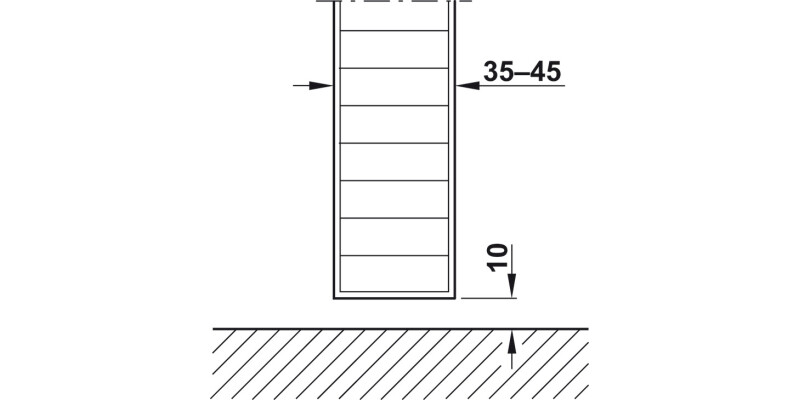 Hawa Centrefold 80H Fitting Set - Set 2