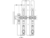 Hawa Centrefold 80H Fitting Set - Set 2