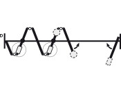 Hawa Centrefold 80H Fitting Set - Set 2