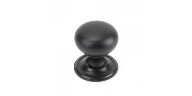 Aged Bronze Mushroom Cabinet Knob 32mm
