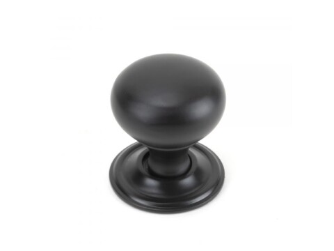 Aged Bronze Mushroom Cabinet Knob 32mm