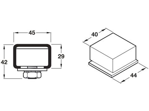 Straightaway 700/710 Track Stopper Rub
