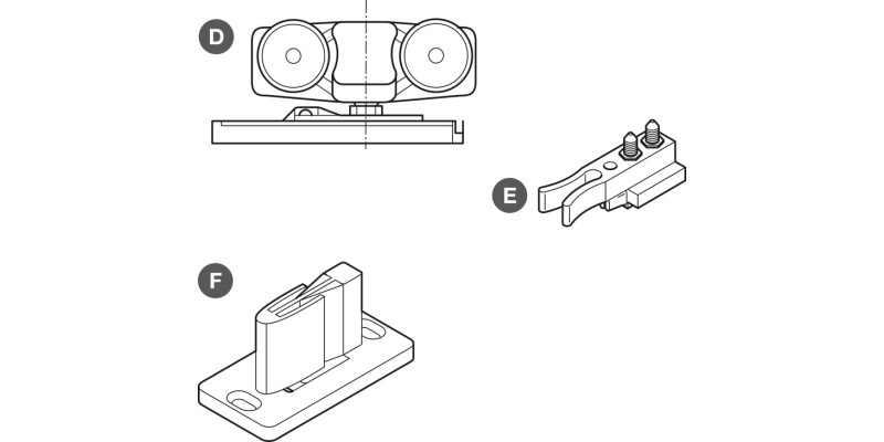 Slido Cls 160O FitSet 1Dr
