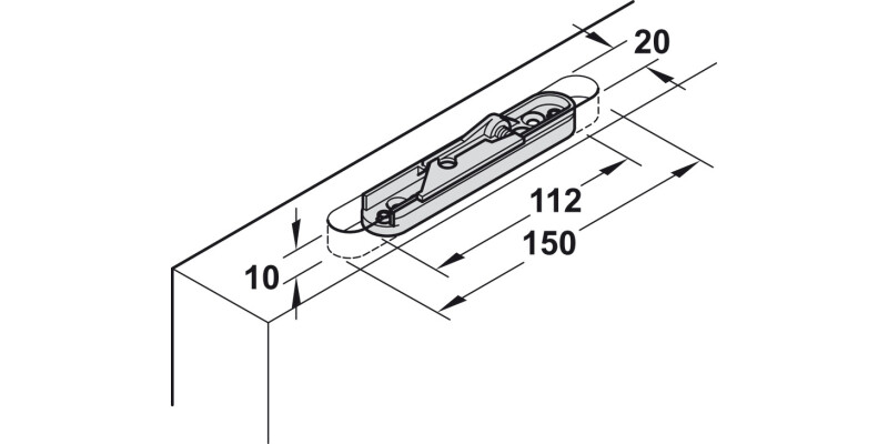 Slido Cls 160O FitSet 1Dr