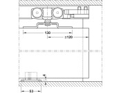 Slido Classic 160-P Fitting Set 1Dr