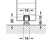Slido Classic 160-P Fitting Set 1Dr