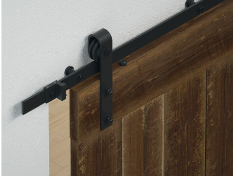 Complete Set, for Sliding Interior Doors, Slido D-Line42 100S