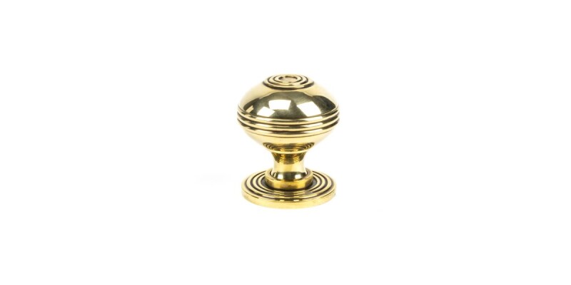 Aged Brass Prestbury Cabinet Knob 38mm