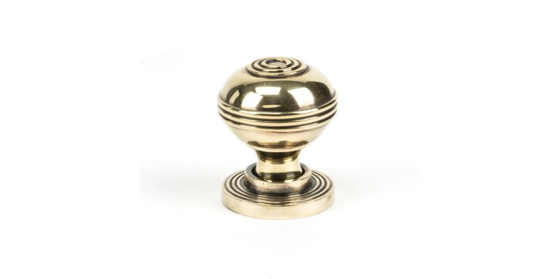 Aged Brass Prestbury Cabinet Knob 32mm