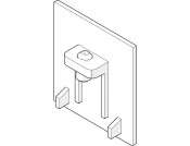 Hawa Junior 120 Profile Trim Caps Pl Gry