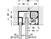 Eku Porta 100GW Fitting/Clamp Shoe Set