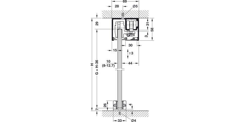 Eku Porta 100GW Fitting/Clamp Shoe Set