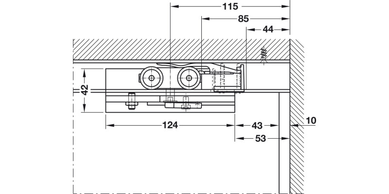 Eku Porta 100GW Fitting/Clamp Shoe Set