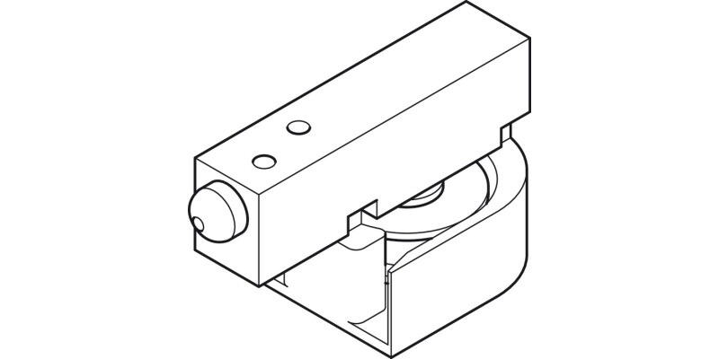 Hawa Symmetric 80 FitSet 2 Bi-Fold Door