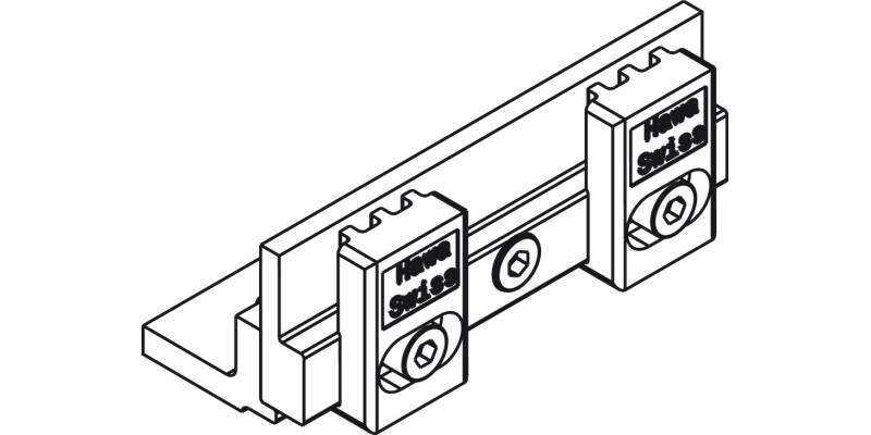 Hawa Symmetric 80 FitSet 2 Bi-Fold Door