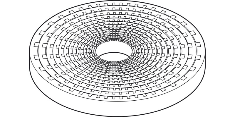 Hawa Symmetric 80 FitSet 2 Bi-Fold Door