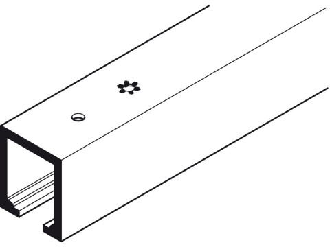 Top Track, for Sliding Interior Doors, Hawa-Junior 80