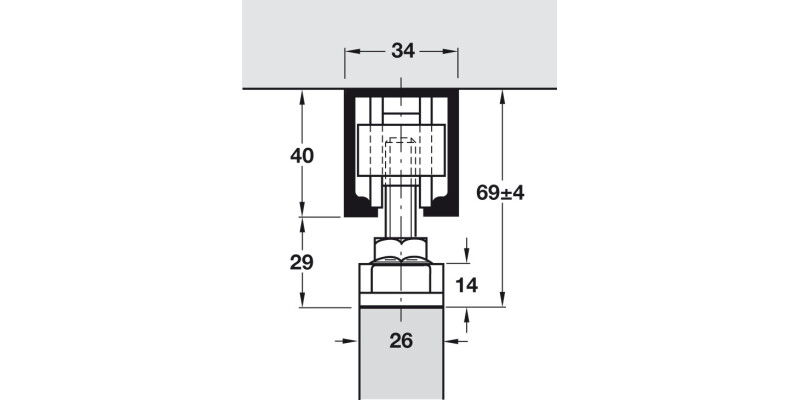 Hawa Junior 80Z Comp Set w SoftMove 1Dr