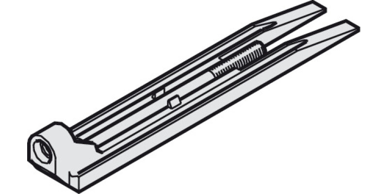 Hawa Junior 80/120B Assembly Wedge Alu