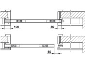 Hawa Junior 80/120B Assembly Wedge Alu