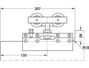 Hawa Junior 80GS Fit/Clamp Shoe Set 1Dr