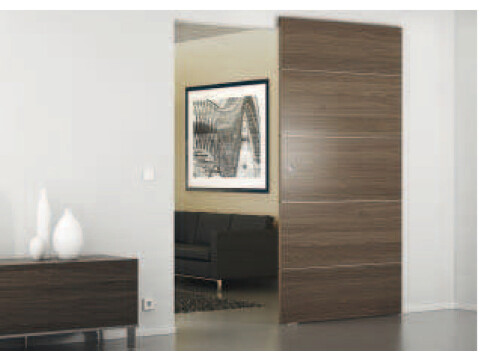 Running Track, for Soft Floor, for Sliding Interior Doors, Slido D-Line43 80M