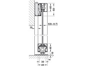 Slido Design 80-M Running Track 2200mm