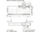 Slido Design 80-M FitSet 1Door 1800mm