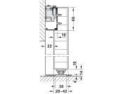 Slido Design 80-M FitSet 1Door 1800mm