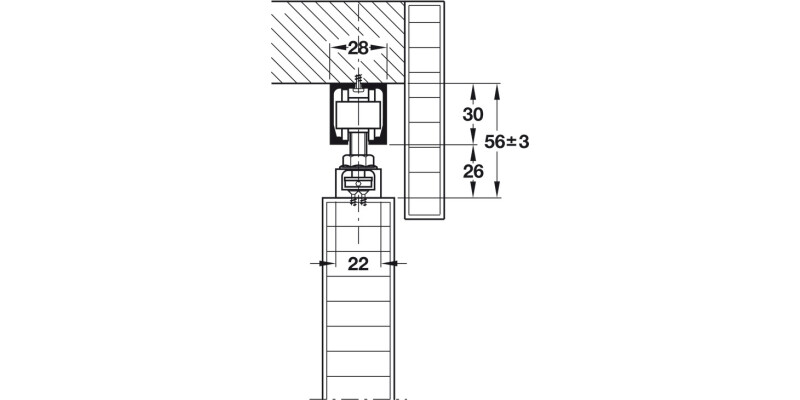 Hawa Junior 40Z Fitting Set 1Dr