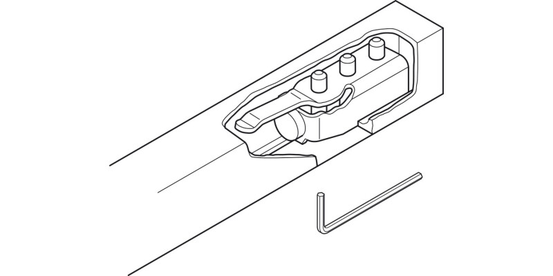 Hawa Junior 40/40B Add Track Stopper