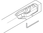 Hawa Junior 40/40B Add Track Stopper