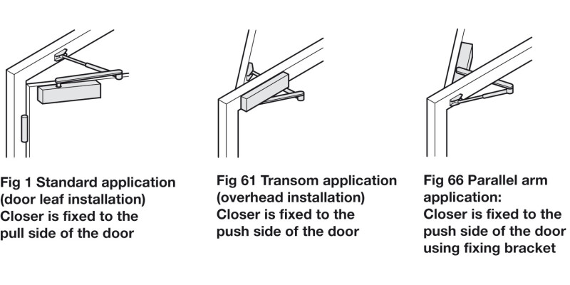 TS 1500 OH Dr Closer 3-4 Fig 1/61/66 Slv