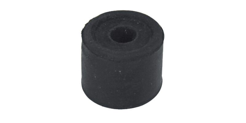 Door Stop, Floor Fixing, &Oslash; 34 mm, Rubber