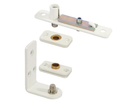 Dbl Action Pivot Set - Frame M.St Wht