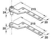 Geze Single Action Top Centre ZP